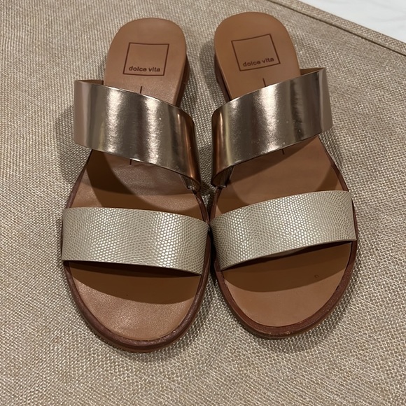 Dolce vita two strap leather sandal - Picture 5 of 7